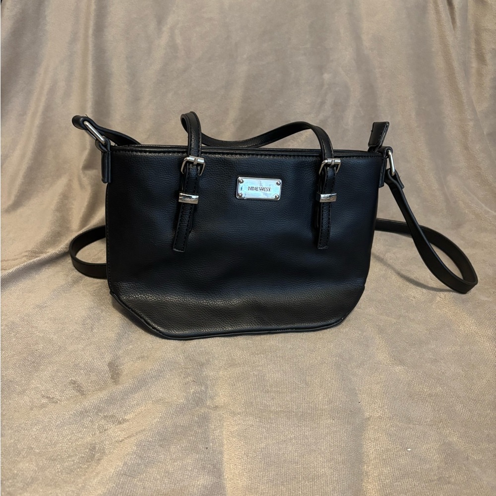 Nine West Small Black satchel/crossbody Bag